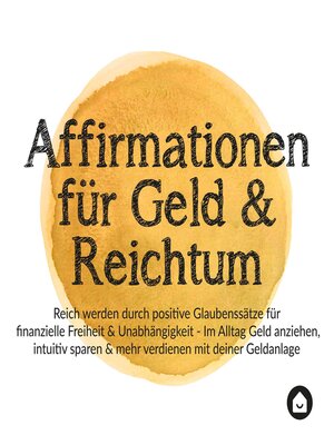 cover image of Affirmationen für Geld & Reichtum
